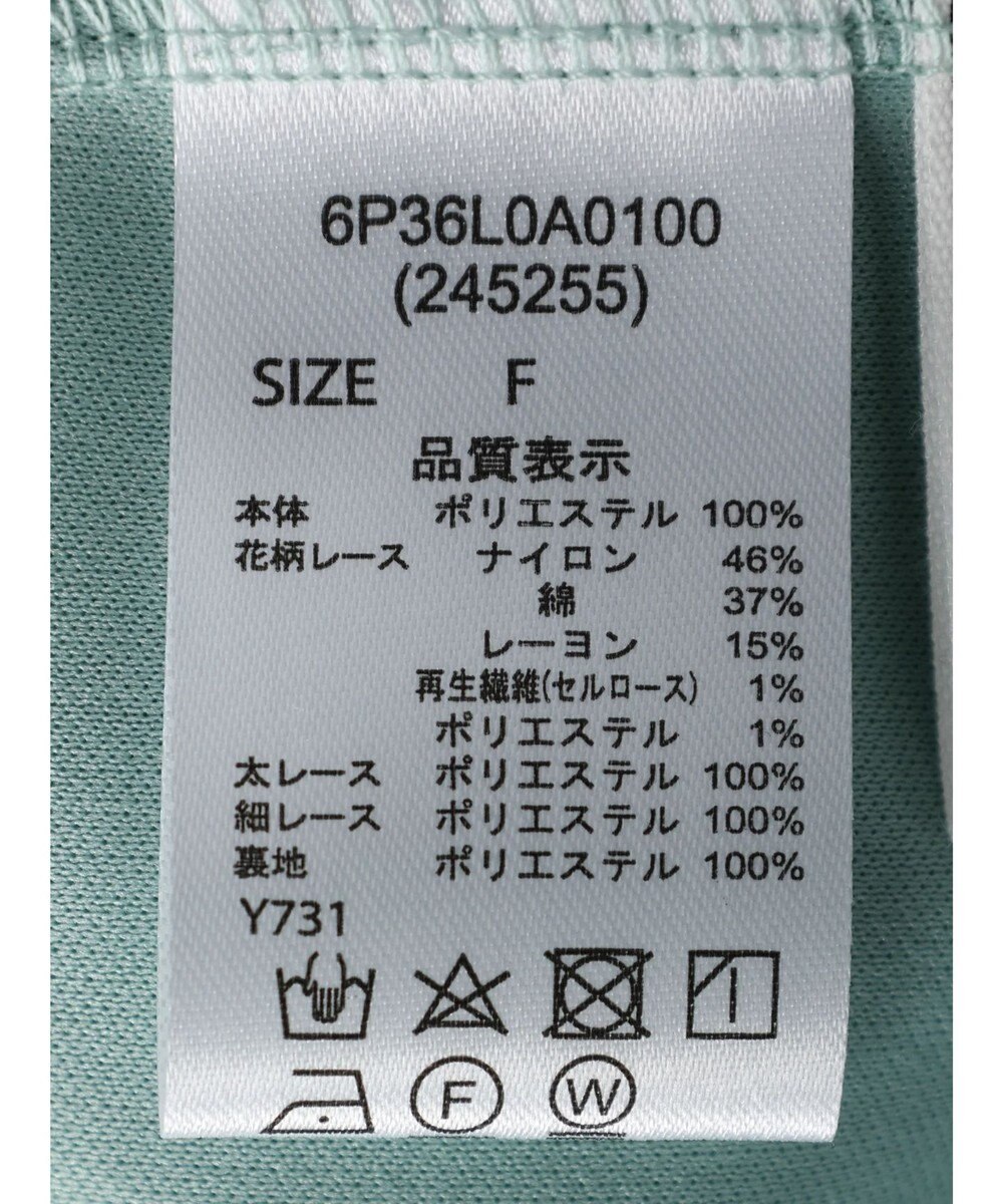 Green Parks ・ＥＬＥＮＣＡＲＥ　ＤＵＥ　イロイロレースブラウス 