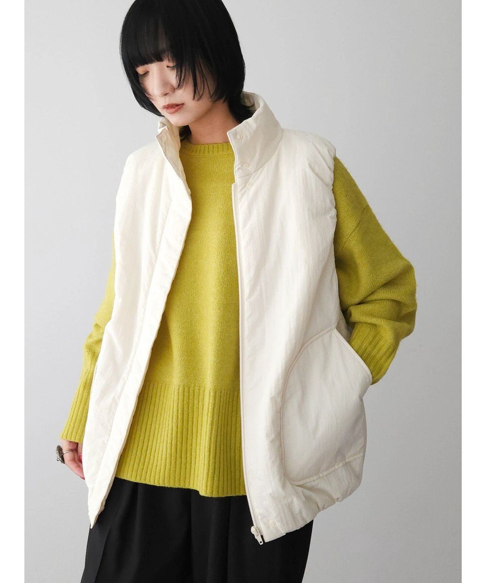 Green Parks 中わたスタンドカラーベスト 