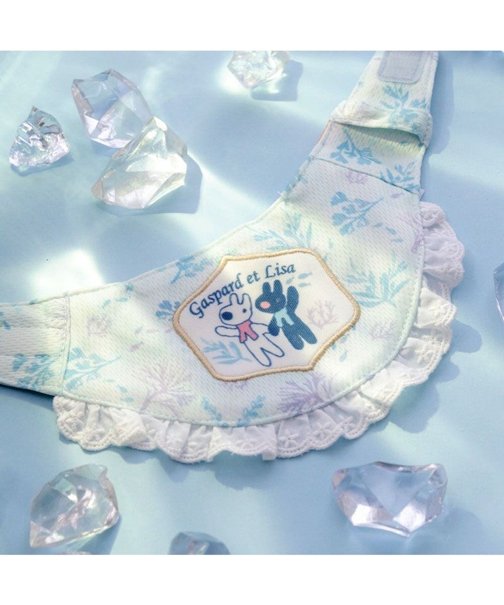 PET PARADISE リサとガスパール クールバンダナ 《海草柄》 小型犬 