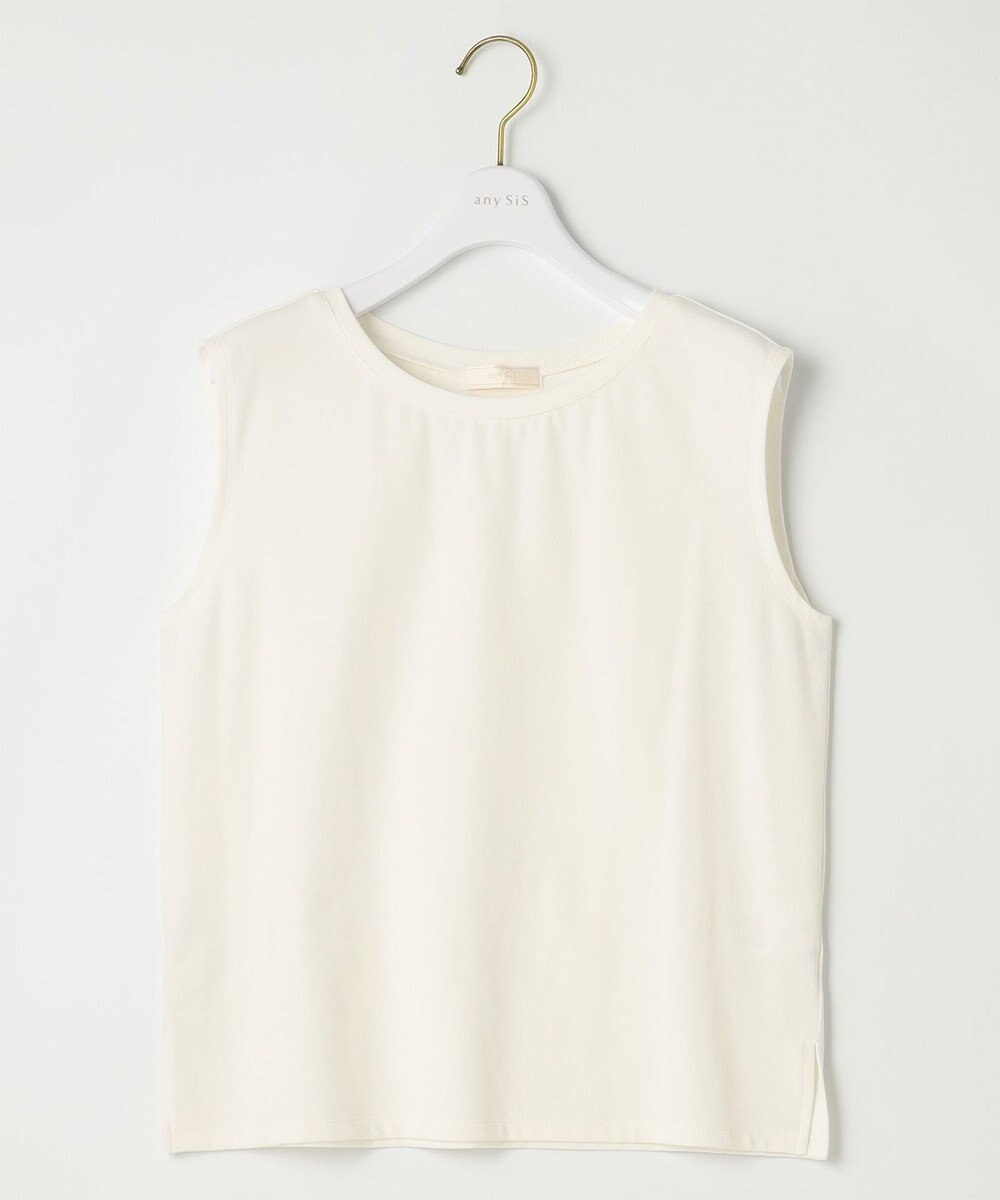 ANY SIS 【貴島明日香さんコラボ・3点セット】メッシュ ニット×キャミ ワンピース 