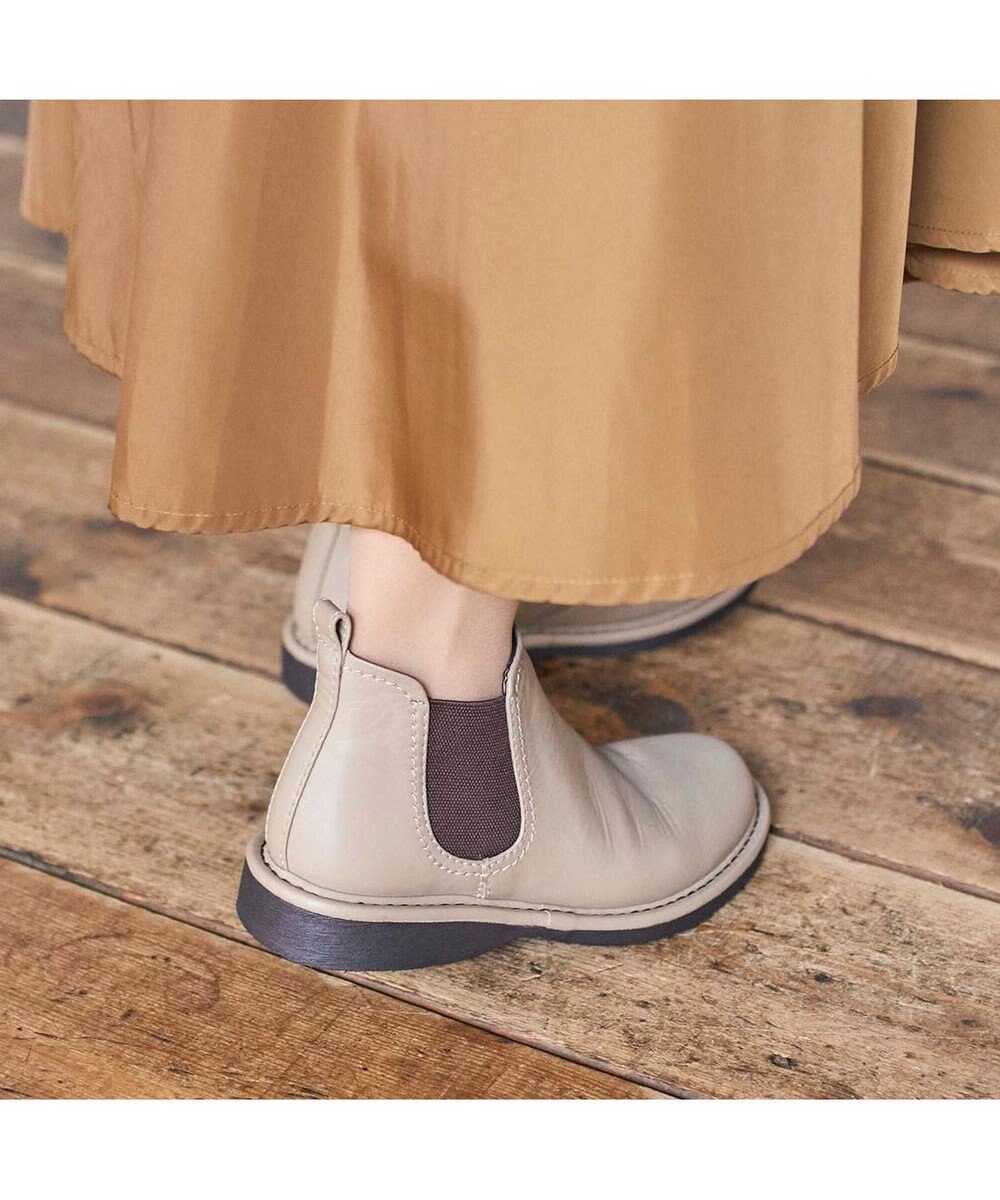 ing <ing>【サスティナブル】【2WAY】【3E】サイドゴアブーツ 