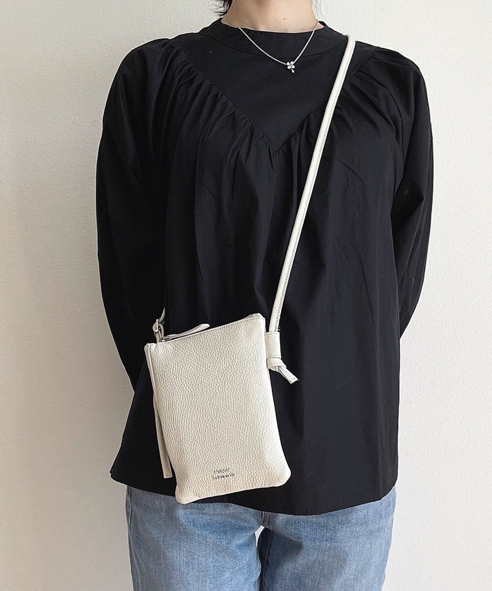 Hekhèr Le Style de Vie 新色追加【日本製】シュリンクレザー スマートフォンポシェット 