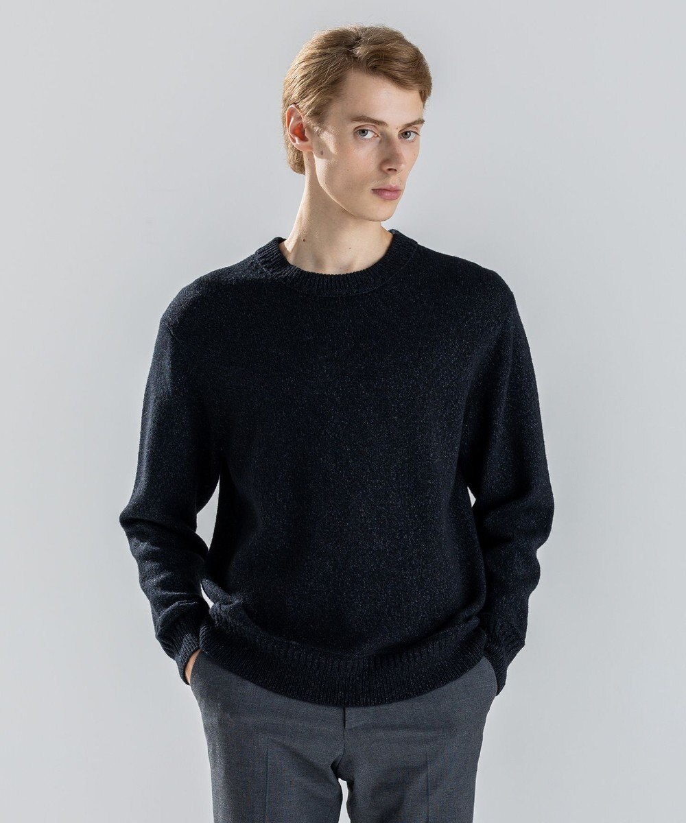 JOSEPH HOMME 【新素材】ペーパーウールミックス　クルーネックニット 