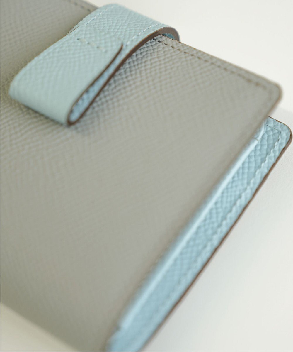 Atelier nuu 日本製 本革 バイカラーnoble 二つ折れウォレット 