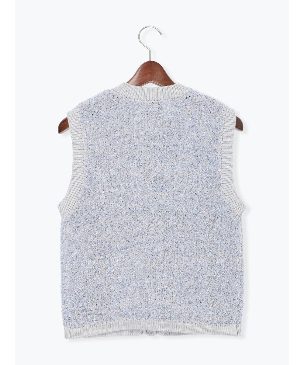 Te chichi ツイードニットベスト 