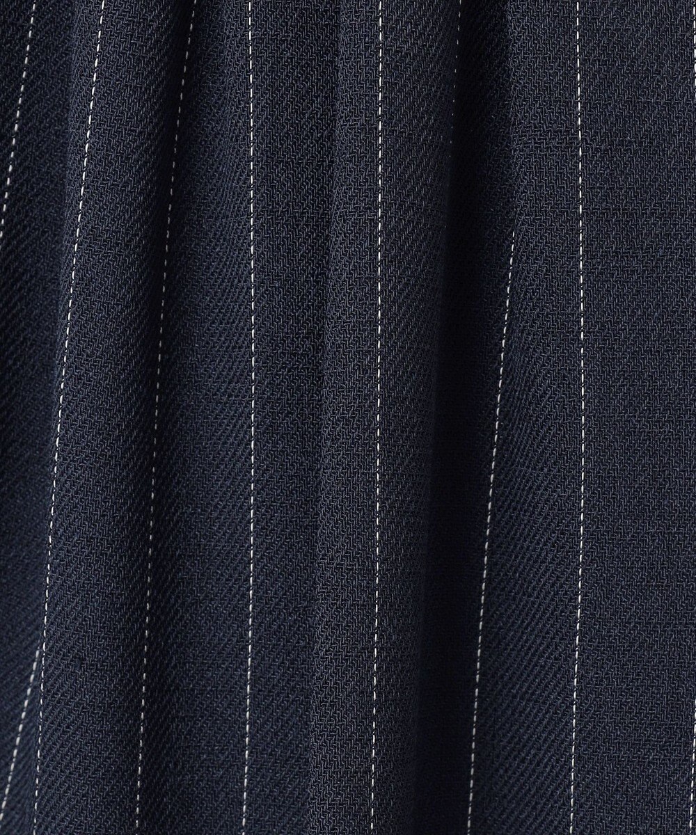 uncrave リネンライクツイル テーパードパンツ 