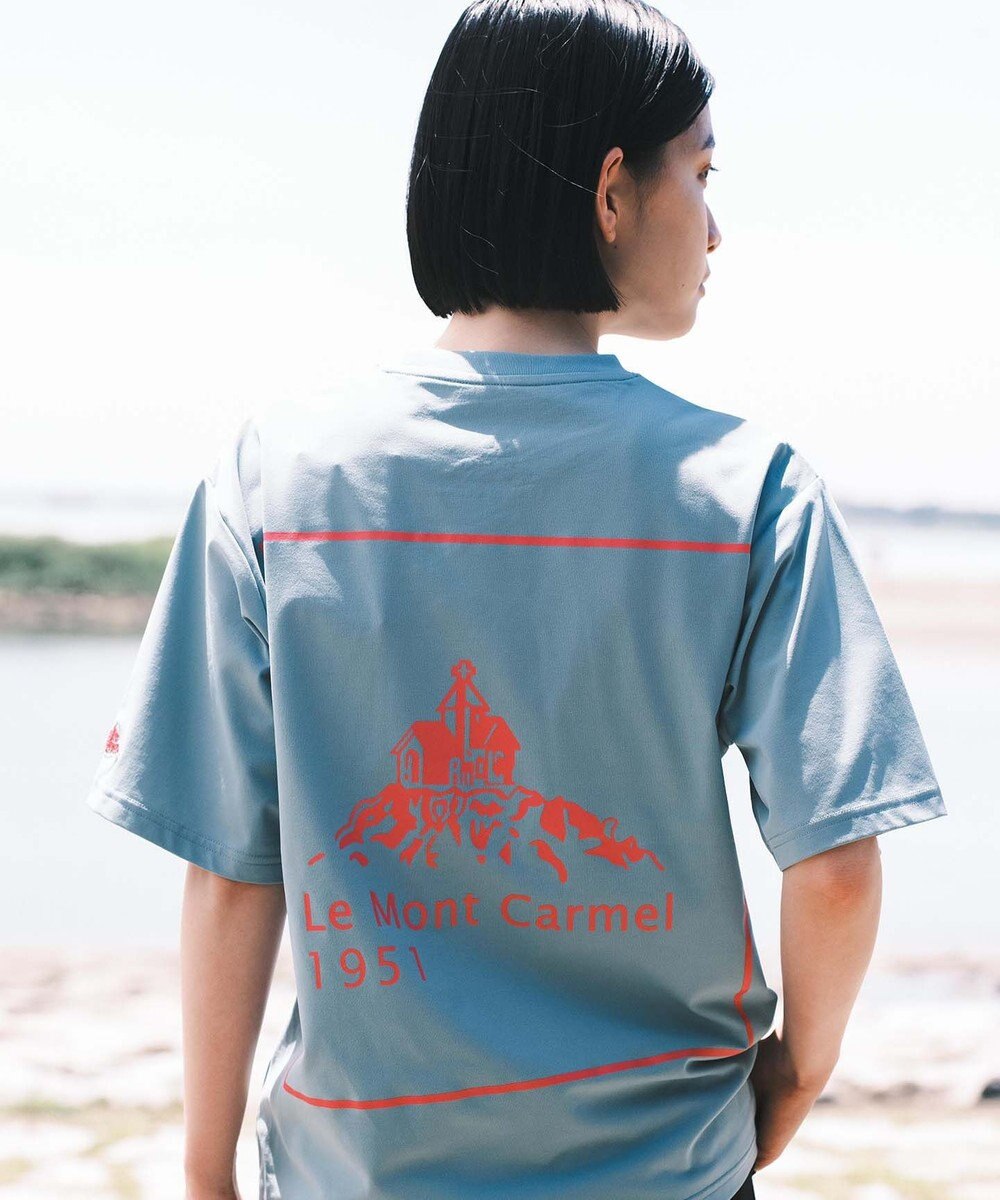 SHARE PARK LADIES 【UVカット・吸水速乾・ストレッチ・軽量 】バックプリントポケットTシャツ（S・Mサイズ） 