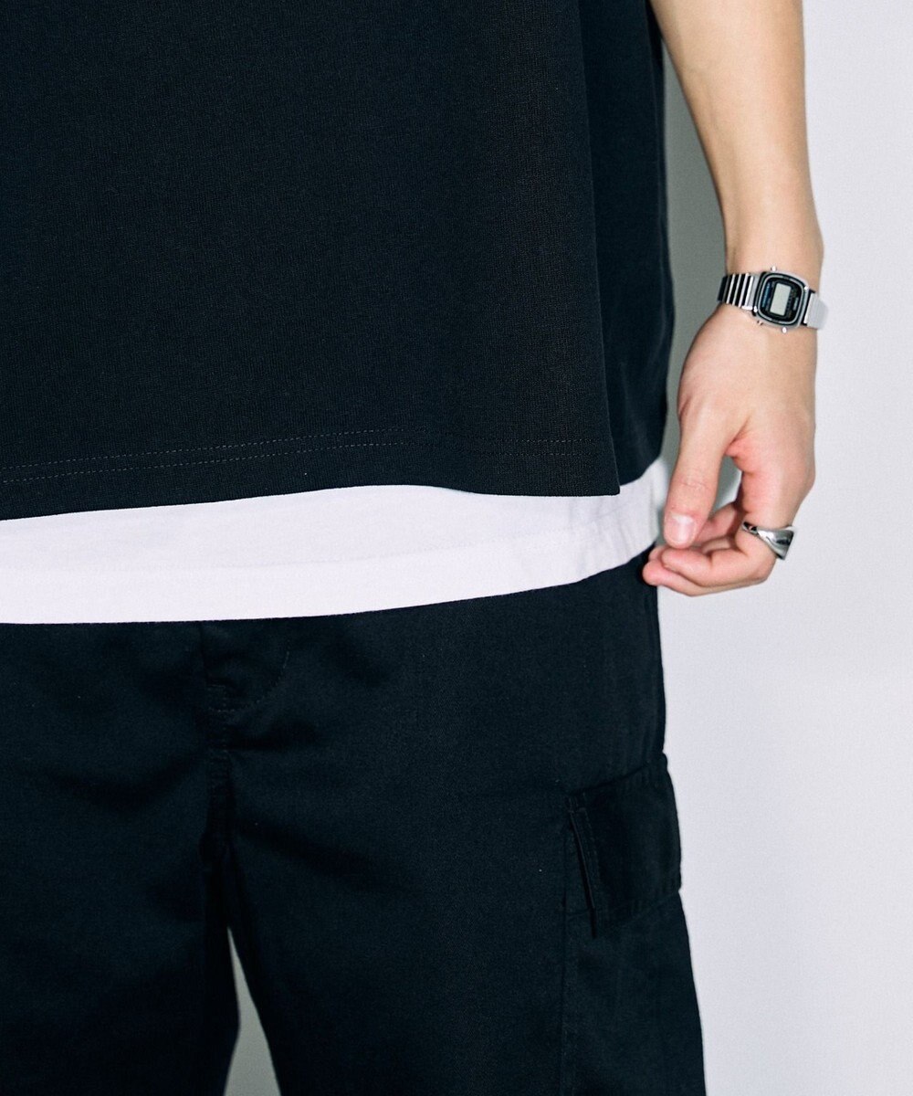 WEGO ヘビーウエイトサークルロゴハーフZIPT（S） 