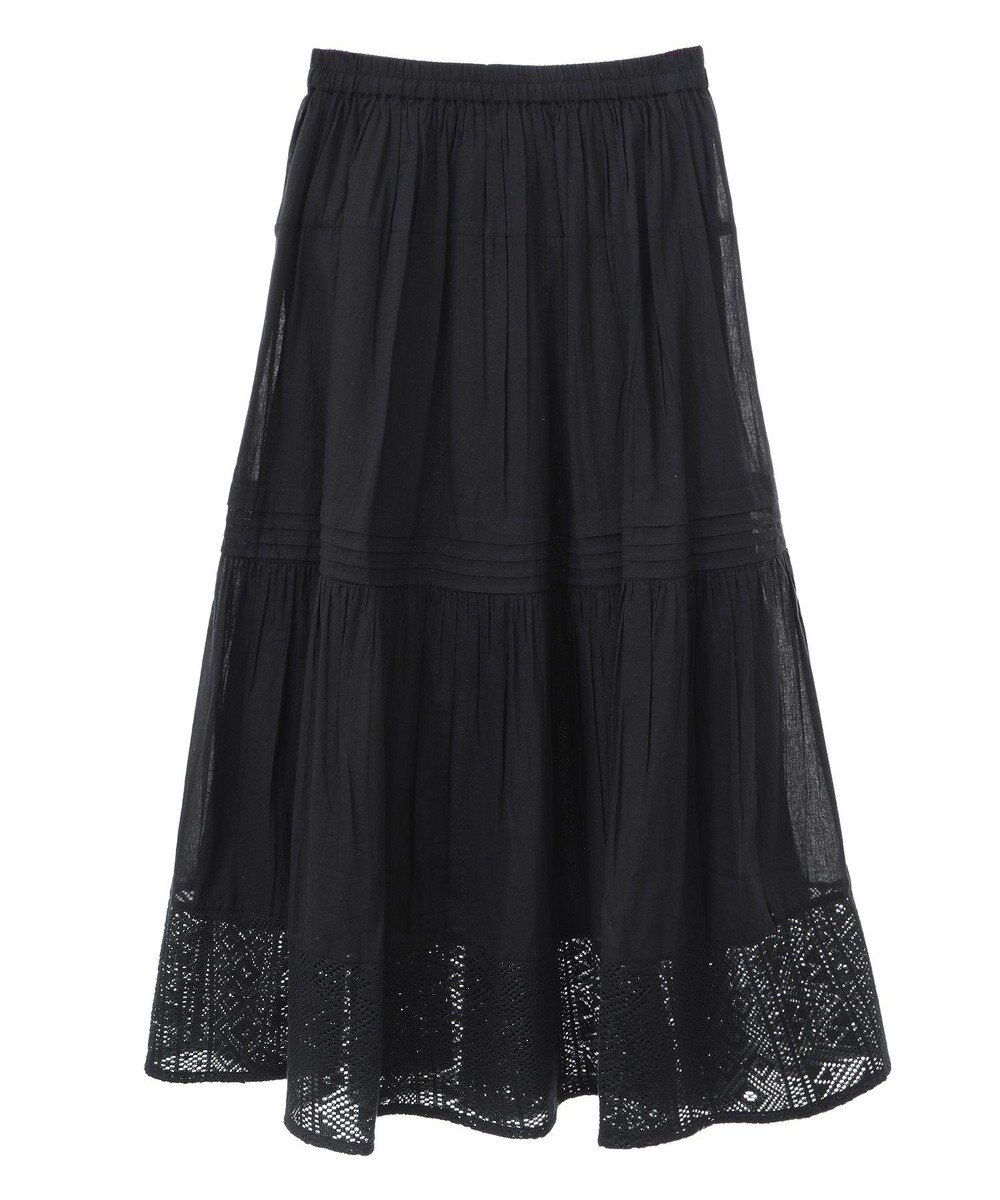 Green Parks Ｉ　裾レースティアードスカート 