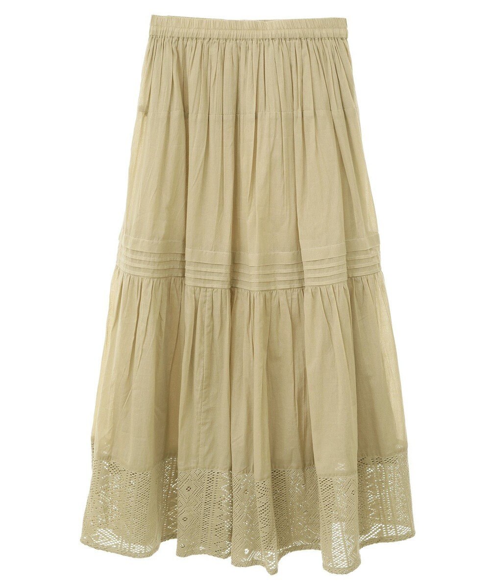 Green Parks Ｉ　裾レースティアードスカート 