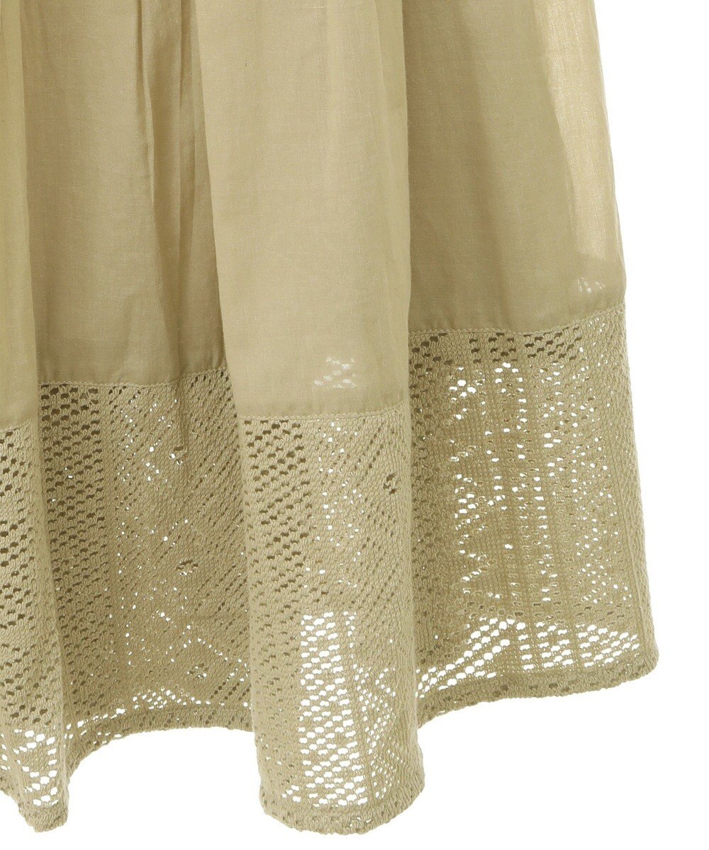 Green Parks Ｉ　裾レースティアードスカート 