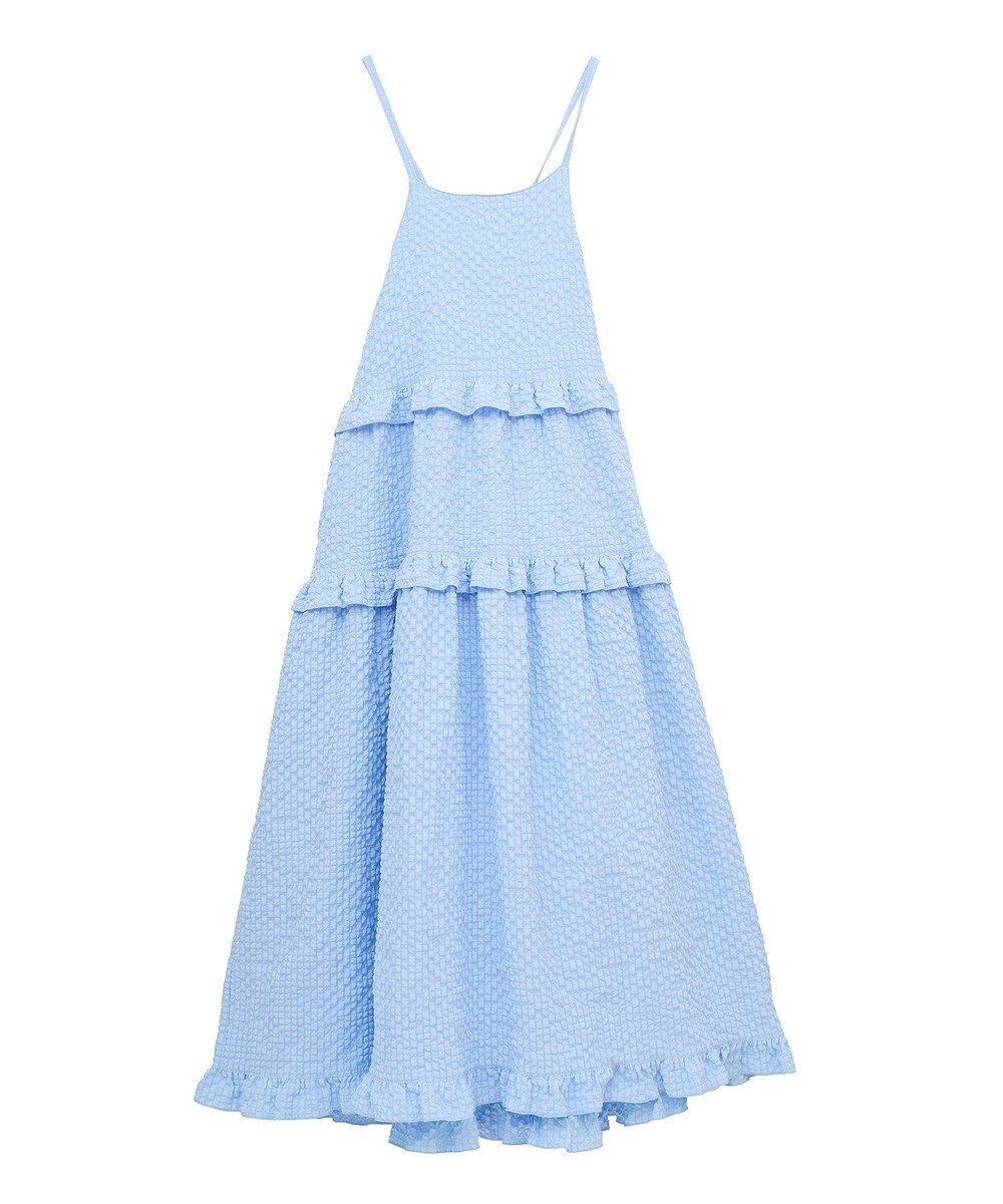 Green Parks ・Petit Fleur フリルティアードキャミワンピ 