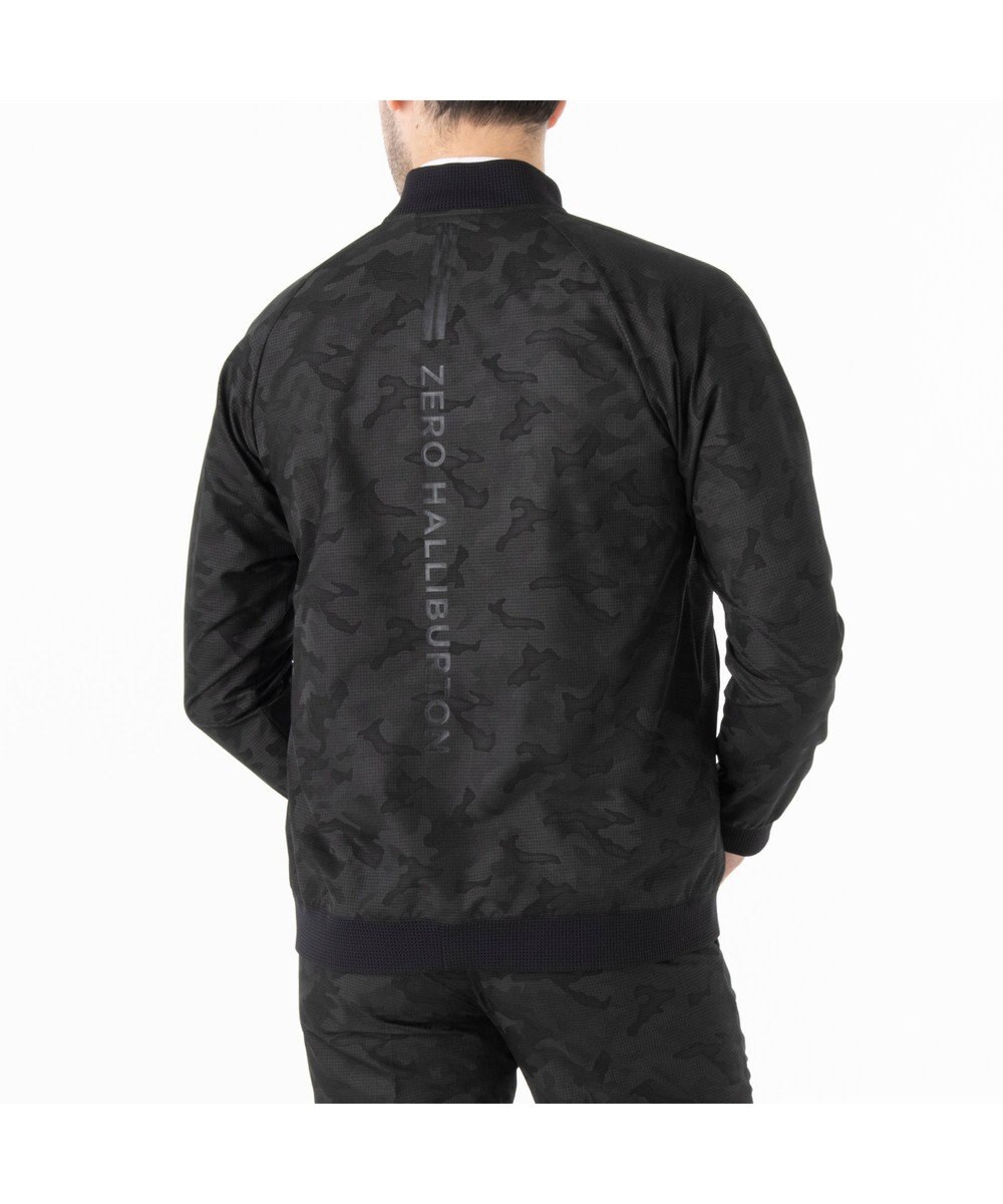 ZERO HALLIBURTON クールドッツ カモフラージュ ブルゾン ZHG-A4S10A 82822 ゴルフウェア 