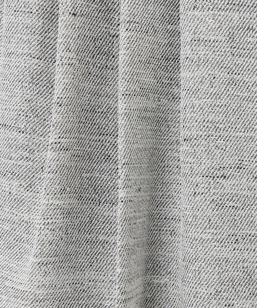 uncrave リネンライクツイル テーパードパンツ 