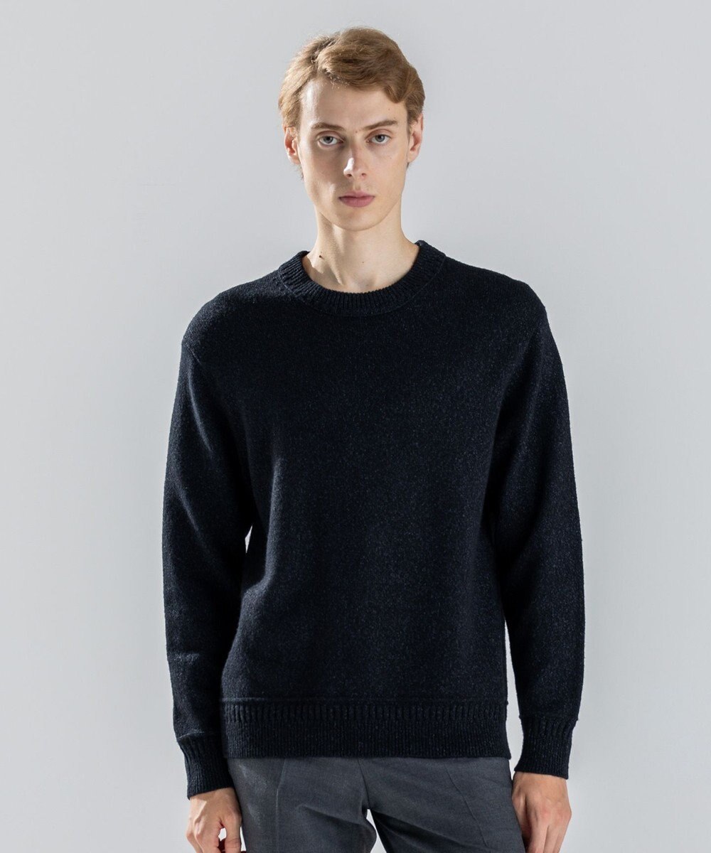 JOSEPH HOMME 【新素材】ペーパーウールミックス　クルーネックニット 