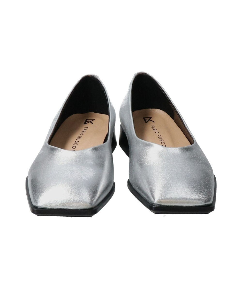 INTER-CHAUSSURES 【FABIO RUSCONI】スクエアトウVカットカッターシューズ 