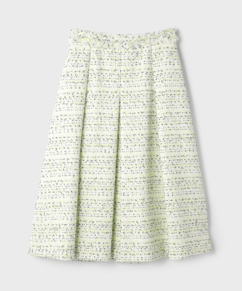 GRACE CONTINENTAL ミックスツイードスカート 