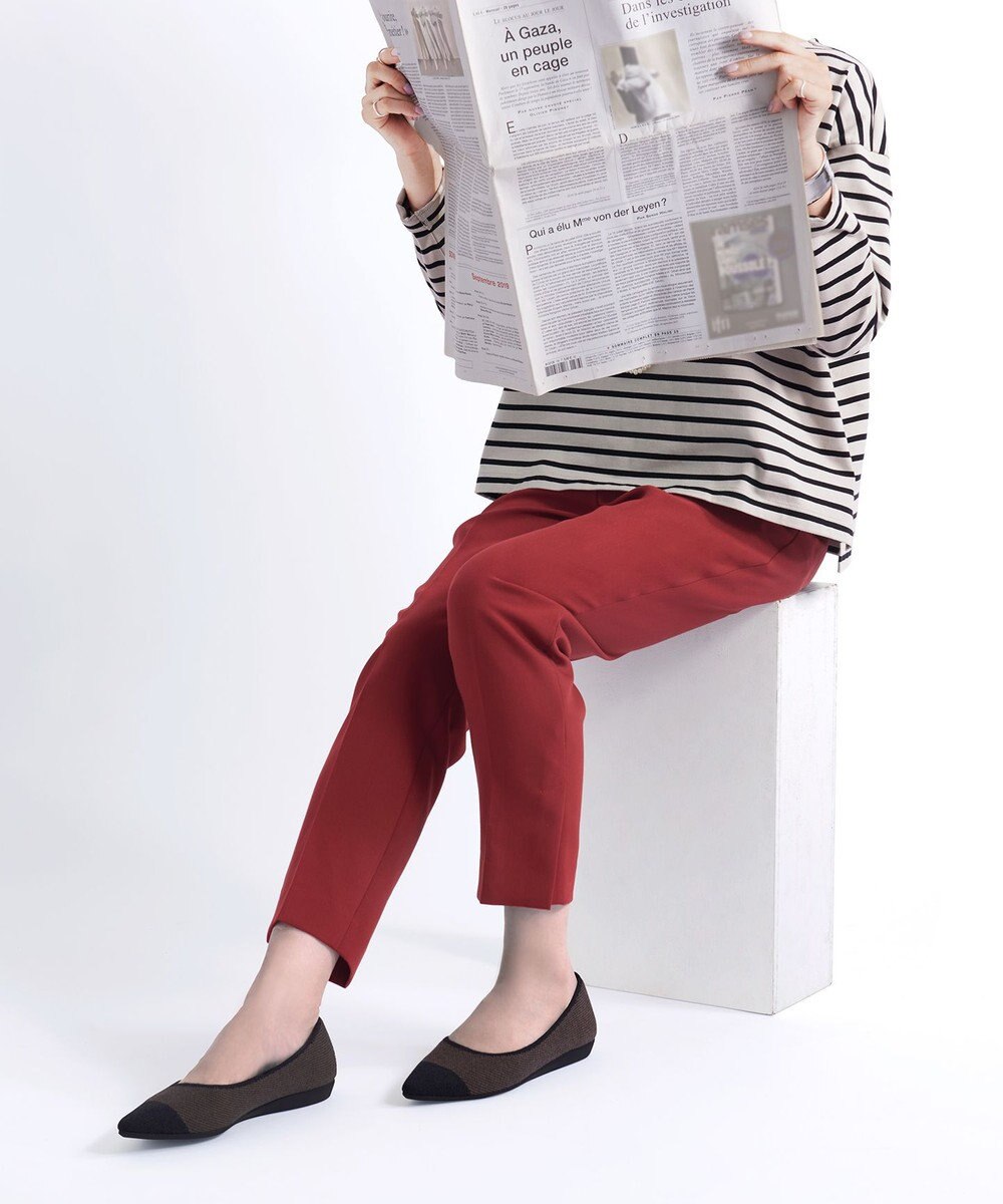 steppi 【洗える】起毛 ポインテッドパンプス 