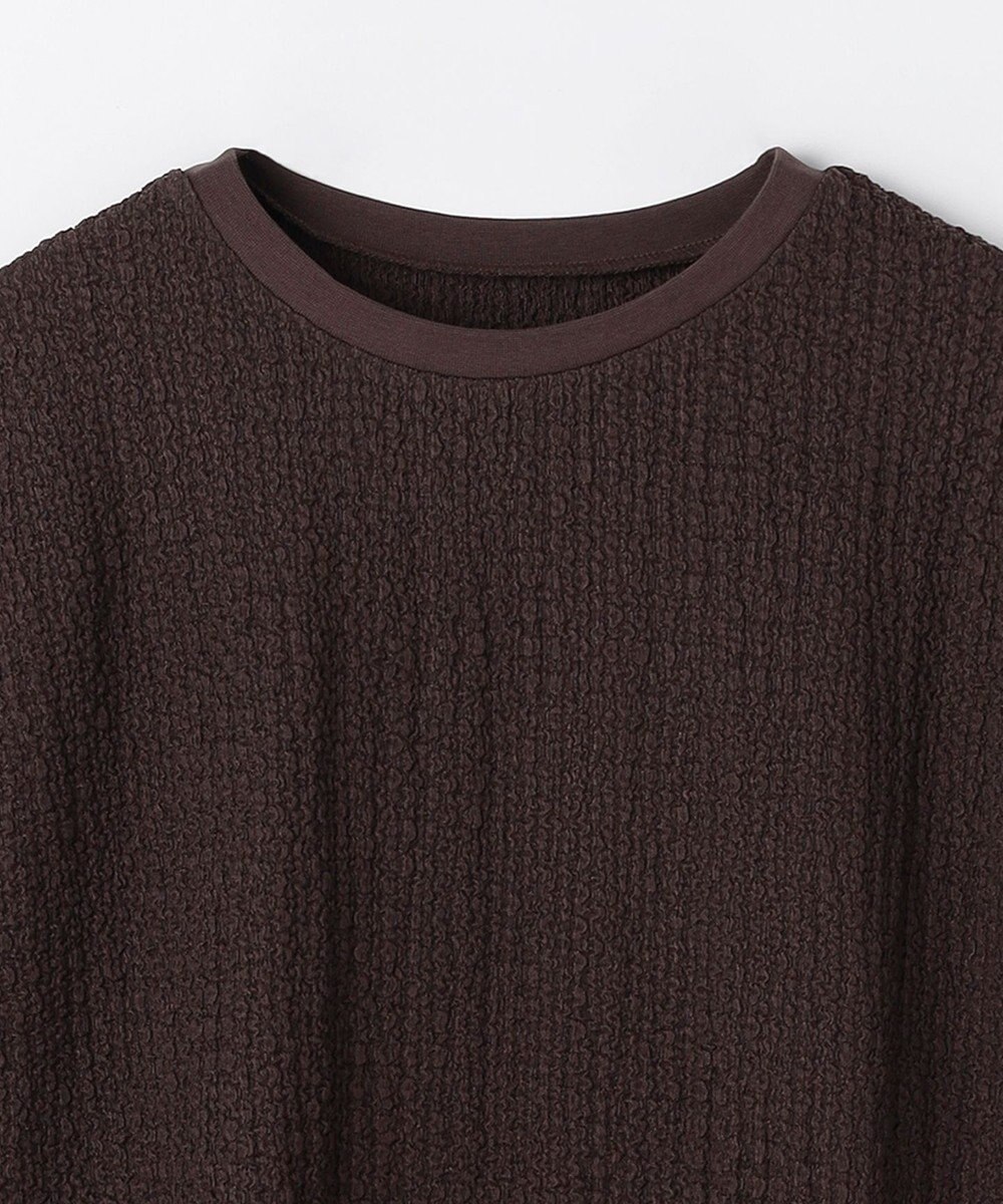 ANY L レースフレンチスリーブプルオーバー 