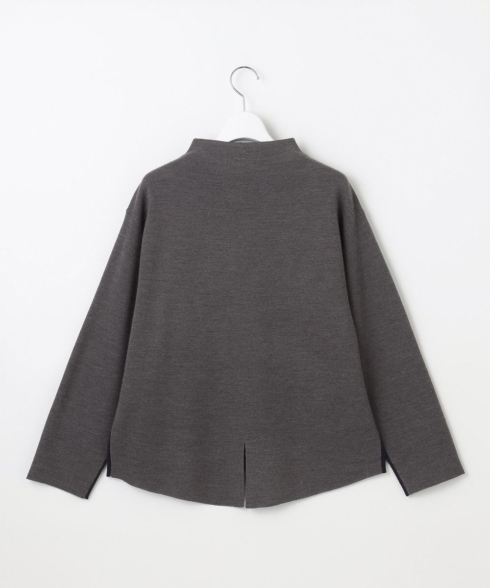 自由区 【セットアップ対応】ウールミラノボトルネック ニット 