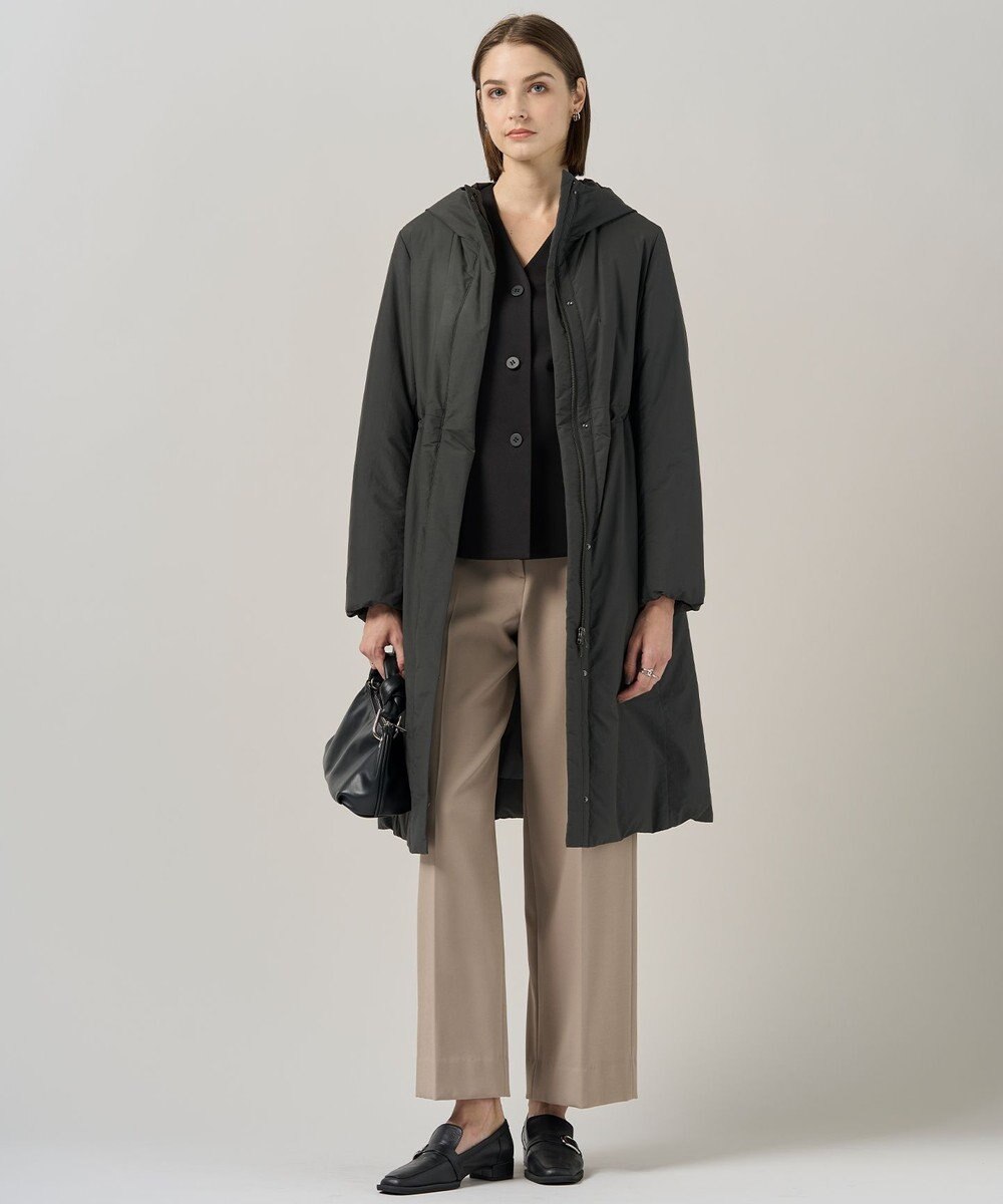 ICB L 【WEB＆一部店舗限定・撥水加工】ADSダウン  フーデットロングコート 