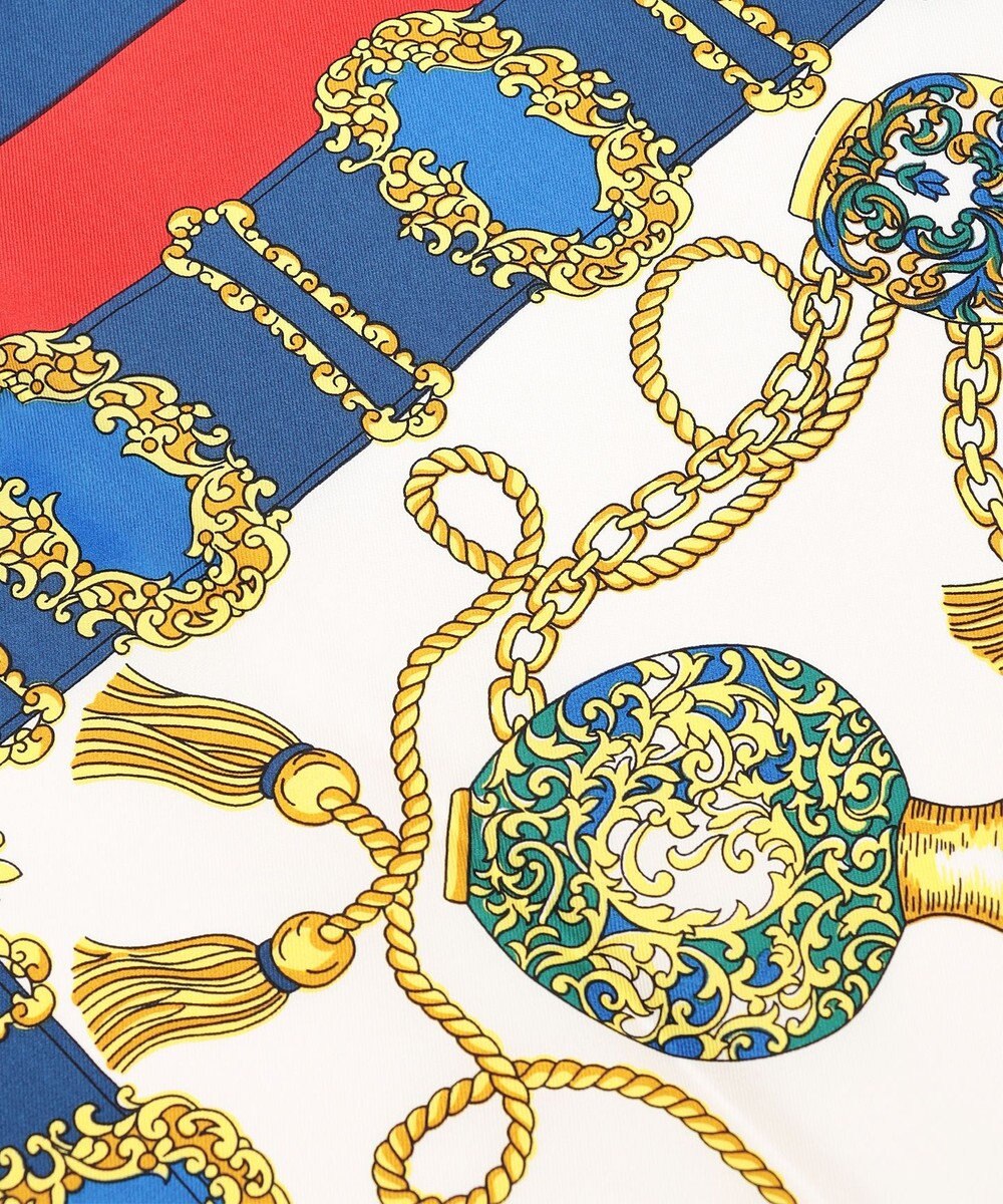 GRACE CONTINENTAL ヴィンテージモチーフスカーフ 