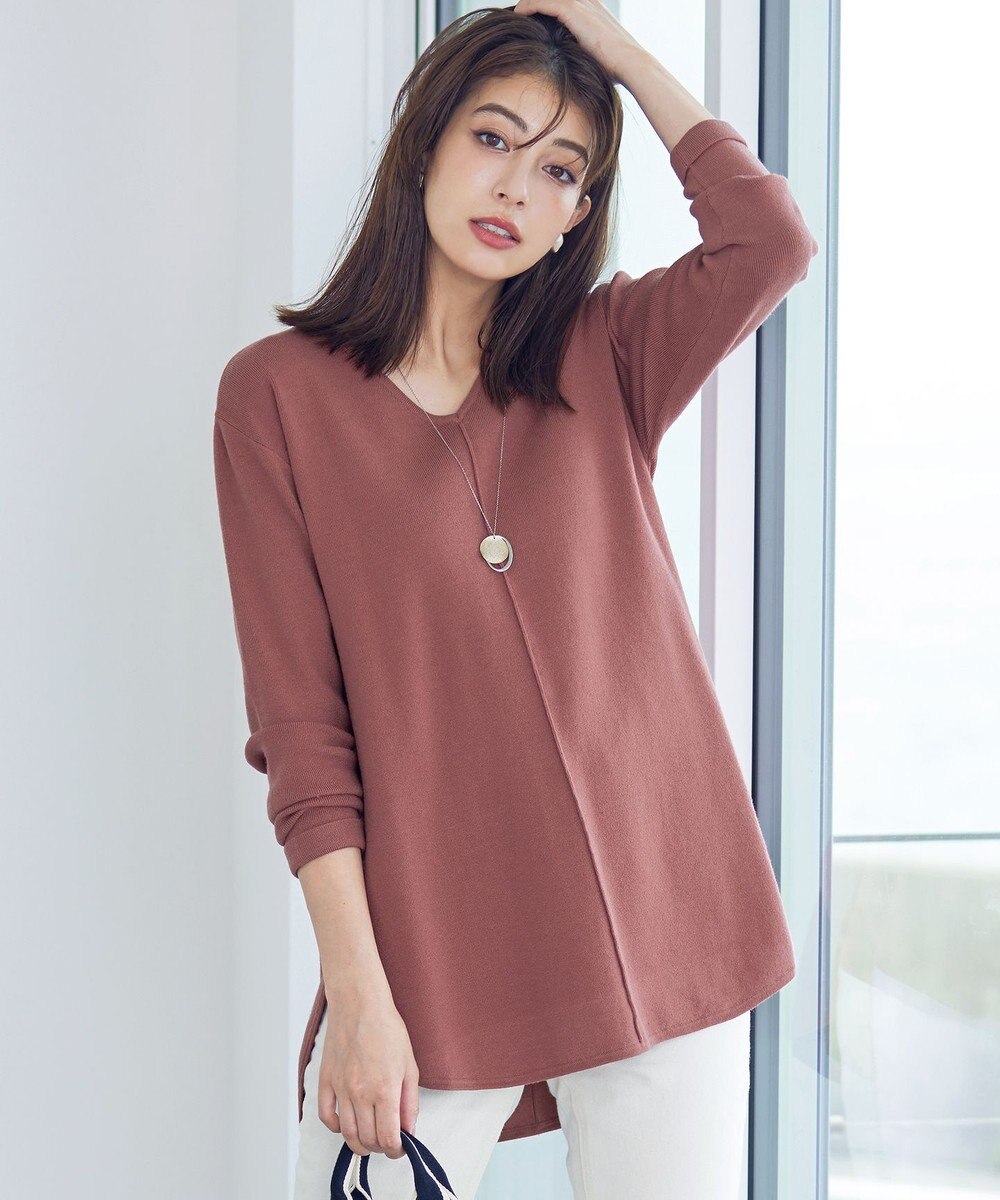 Tiaclasse 【安田美沙子さん着用・日本製】プレートリングネックレス 