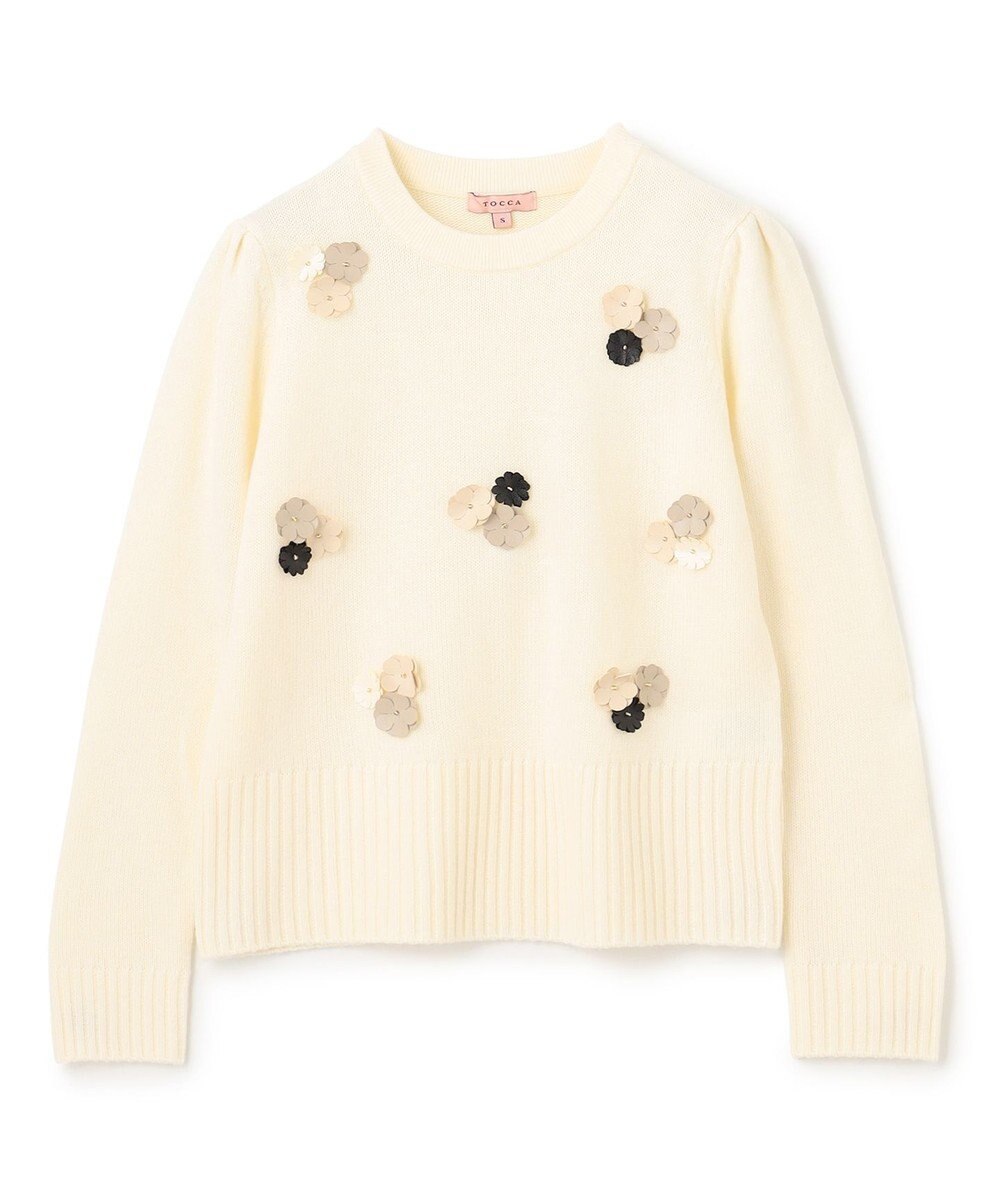 TOCCA FLOWER BONBON ニットプルオーバー 