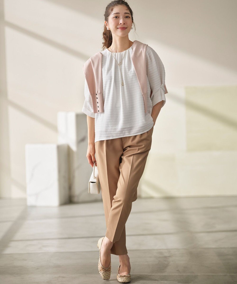 組曲 【WEB限定・低反発】チュールバレエパンプス 