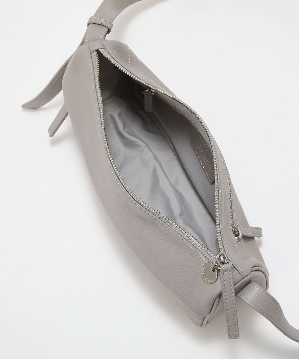 TOPKAPI 【Breath TOPKAPI】SUPPLE サプル シボレザー スワローマチ ワイド ショルダーバッグ 