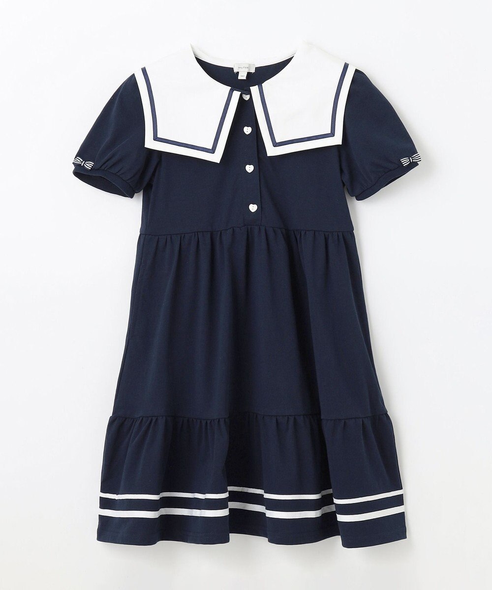 ANY KIDS セーラーカラー ワンピース 