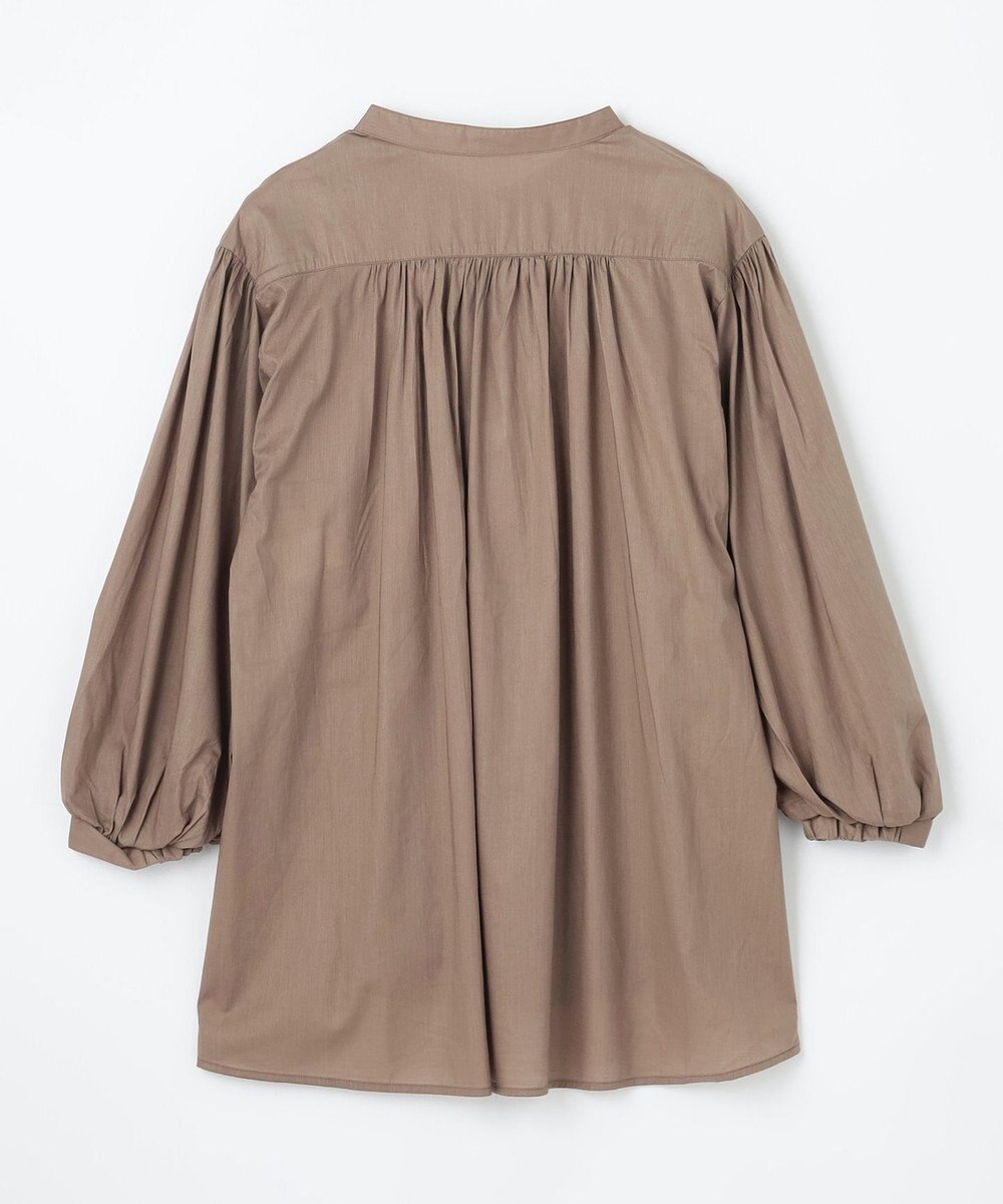 ANY シルキーソフトスタンドカラーシャツ 