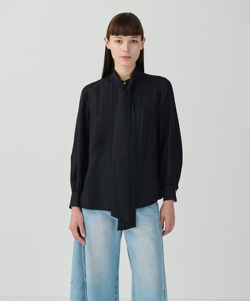 GRACE CONTINENTAL シルクツイルボウブラウス 