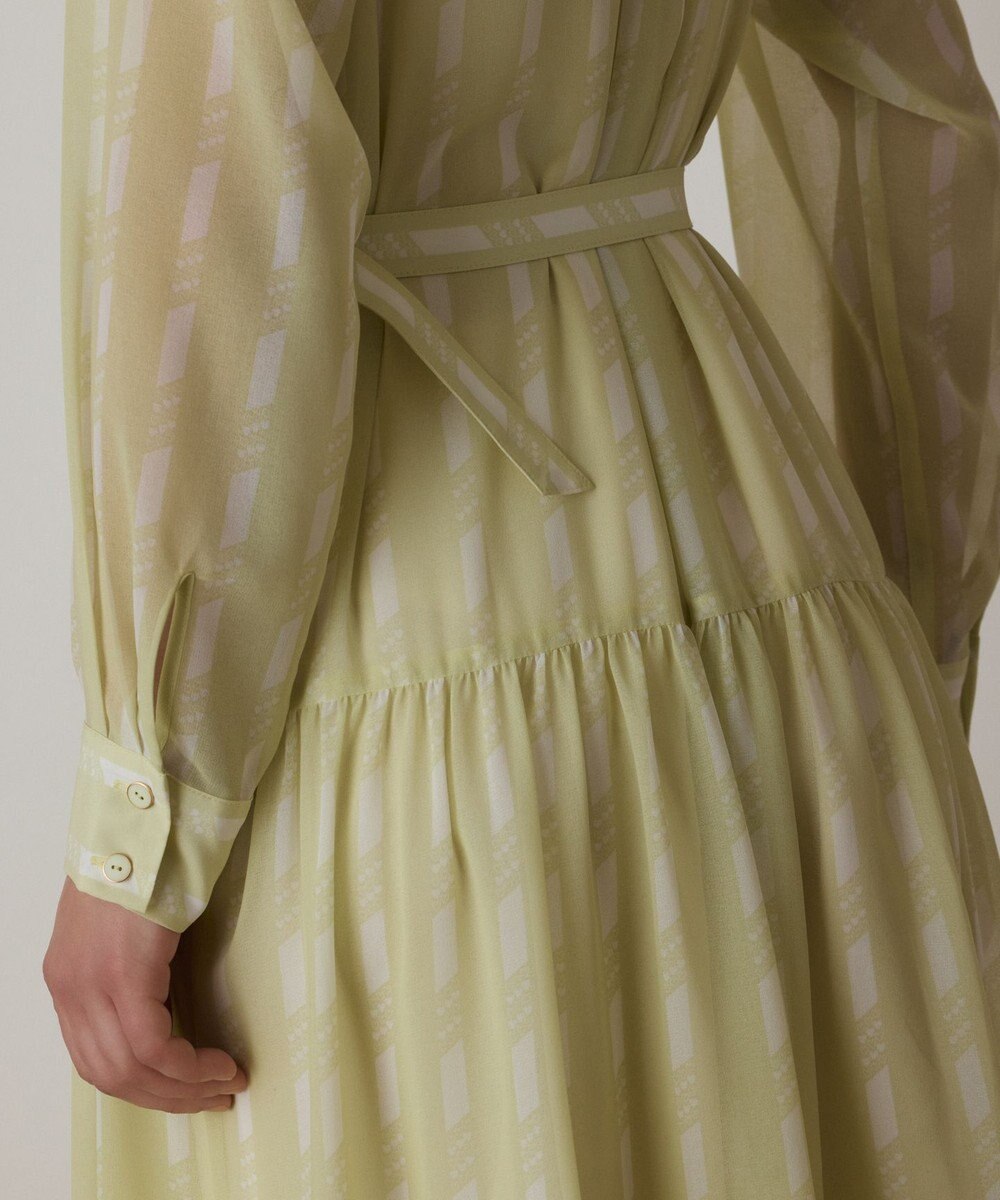 GRACE CONTINENTAL ハートストライプワンピース 