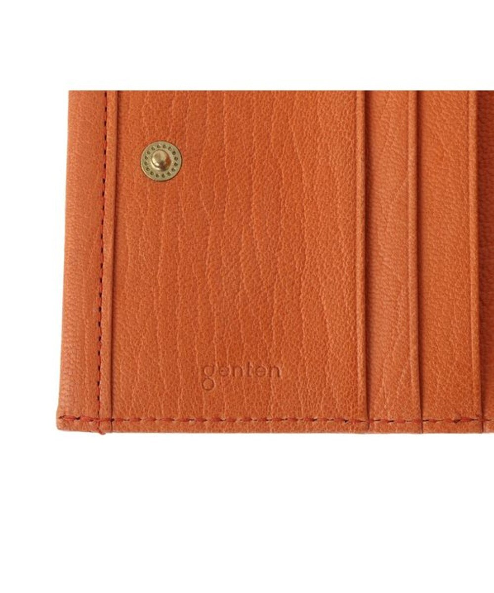 genten ゴートベーシック 二つ折りBOX財布 