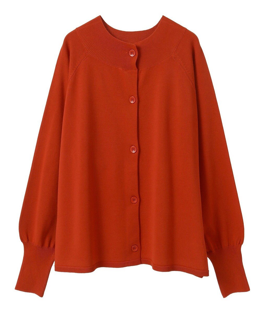 CRAFT STANDARD BOUTIQUE 洗える/UVカット/毛玉軽減 ファンクショナルニットカーディガン 