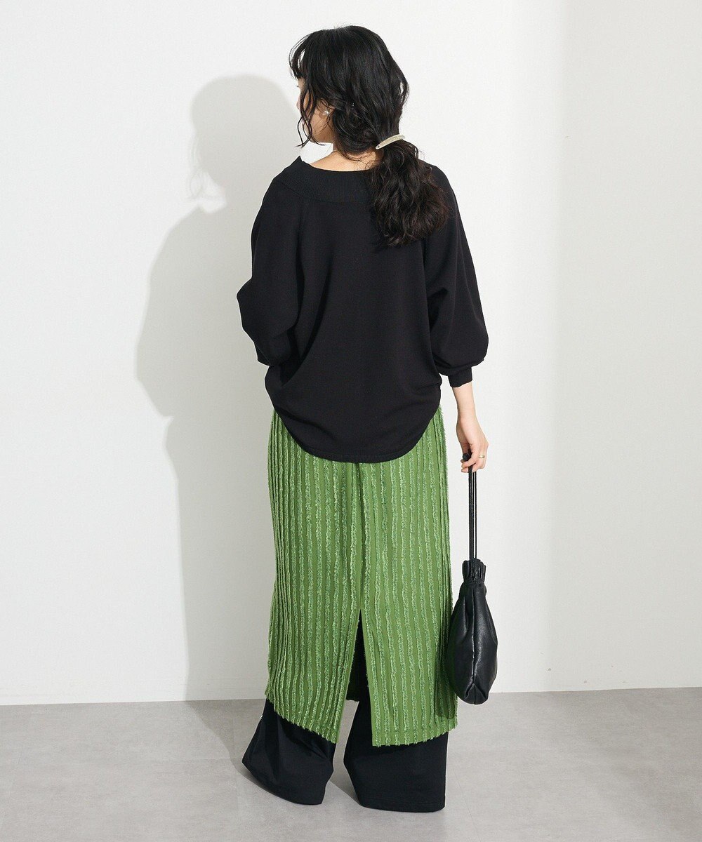 CRAFT STANDARD BOUTIQUE 洗える/UVカット/毛玉軽減 ファンクショナルニットカーディガン 