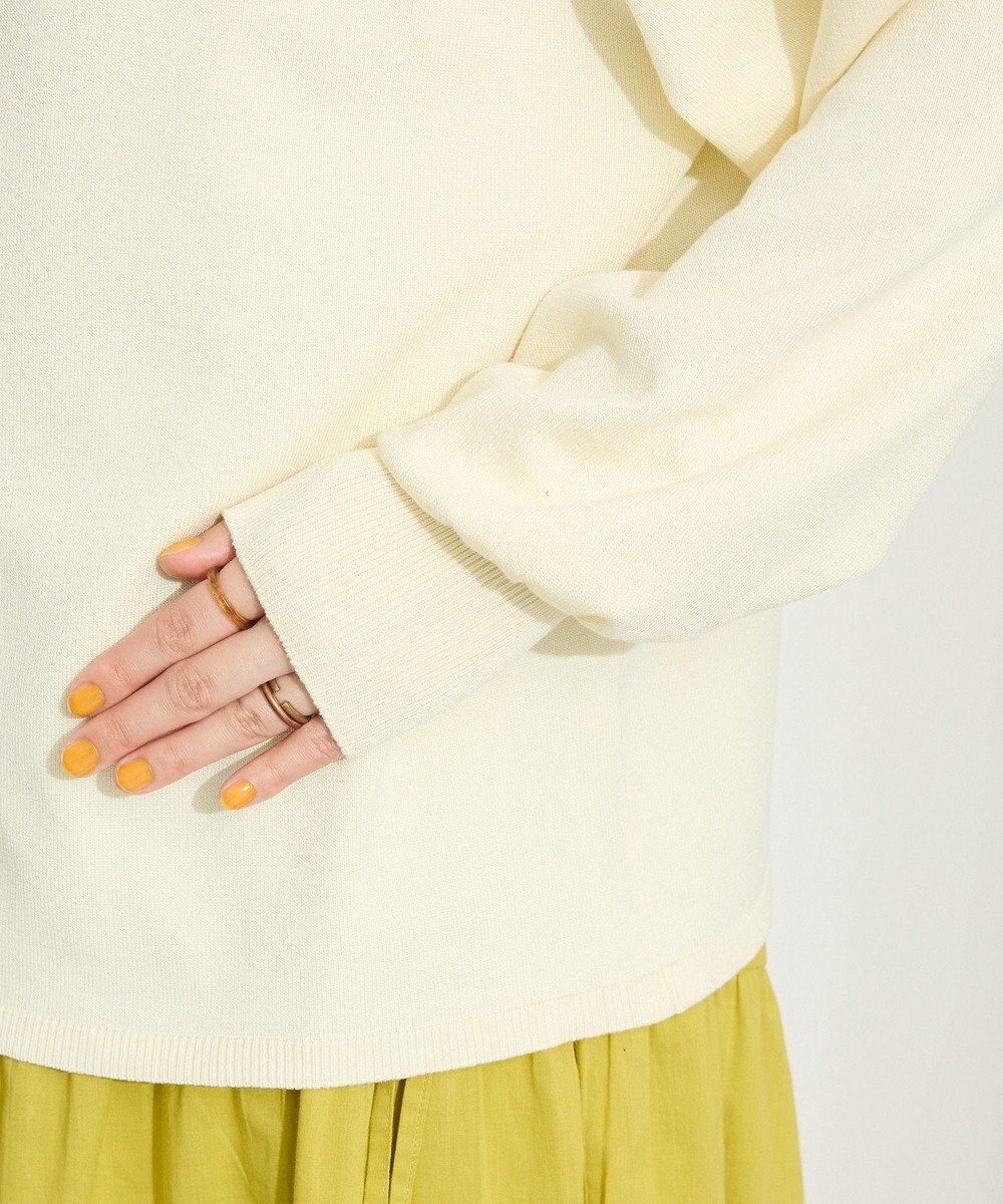 CRAFT STANDARD BOUTIQUE 洗える/UVカット/毛玉軽減 ファンクショナルニットカーディガン 