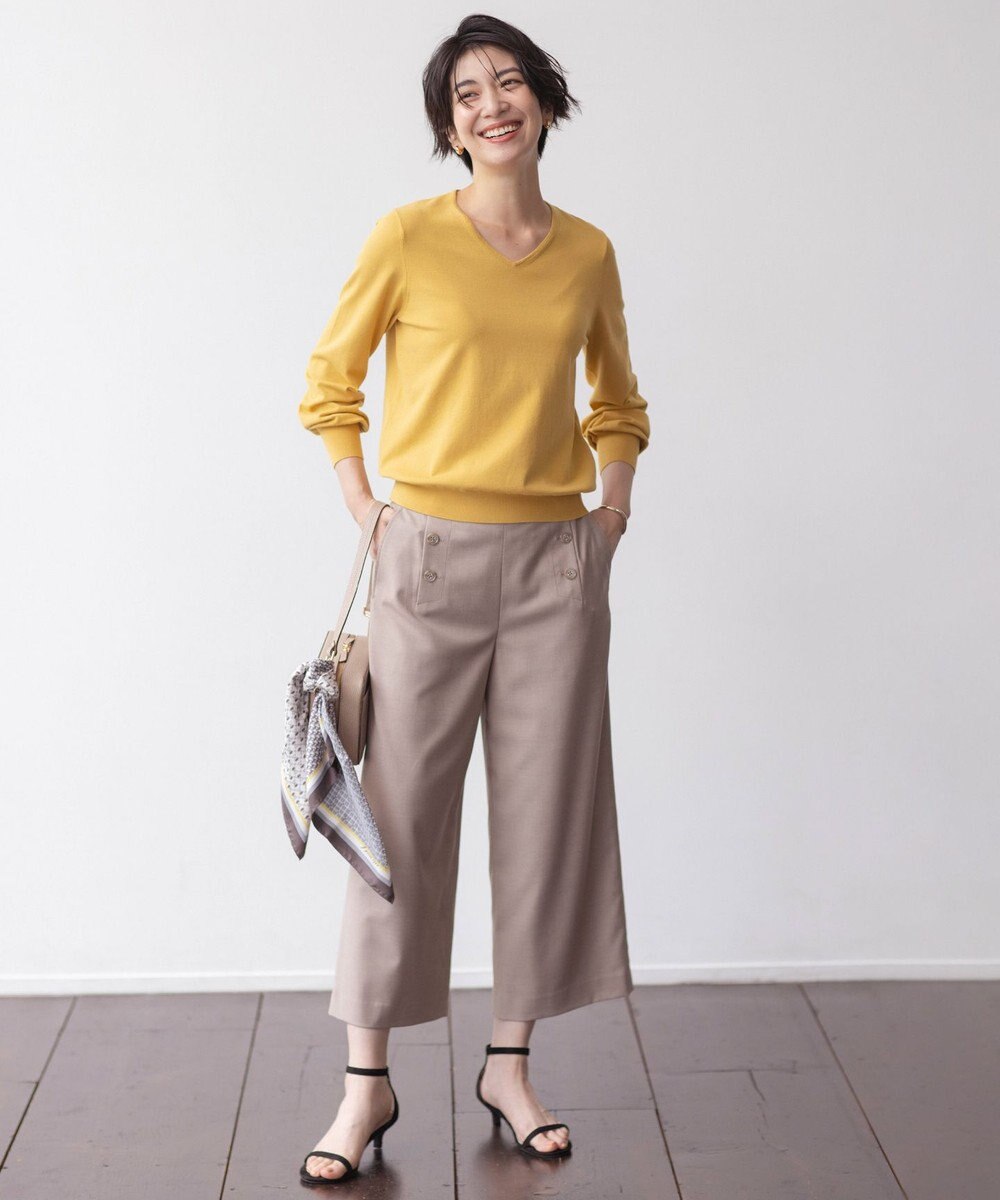 J.PRESS LADIES 【ご好評につき新色追加！・WEB限定カラーあり・洗える】PRINCE Vネック ニット 