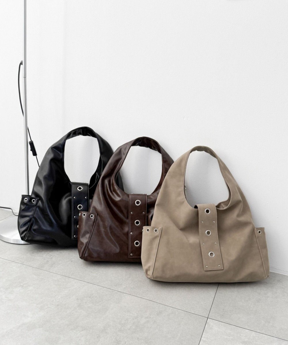 WEGO ハトメデザインワンハンドルトート 