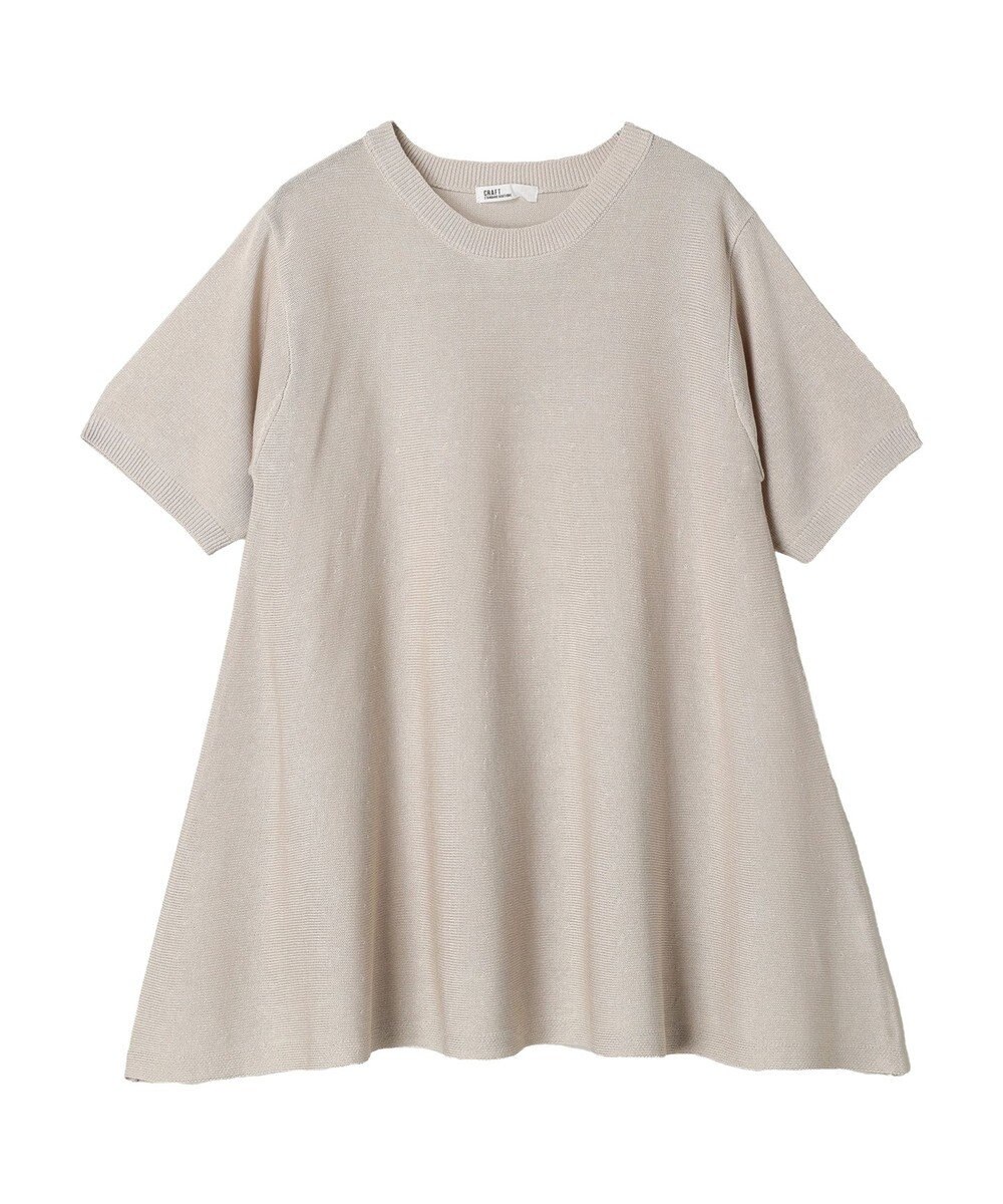 CRAFT STANDARD BOUTIQUE 【洗える】フレアプルオーバー 