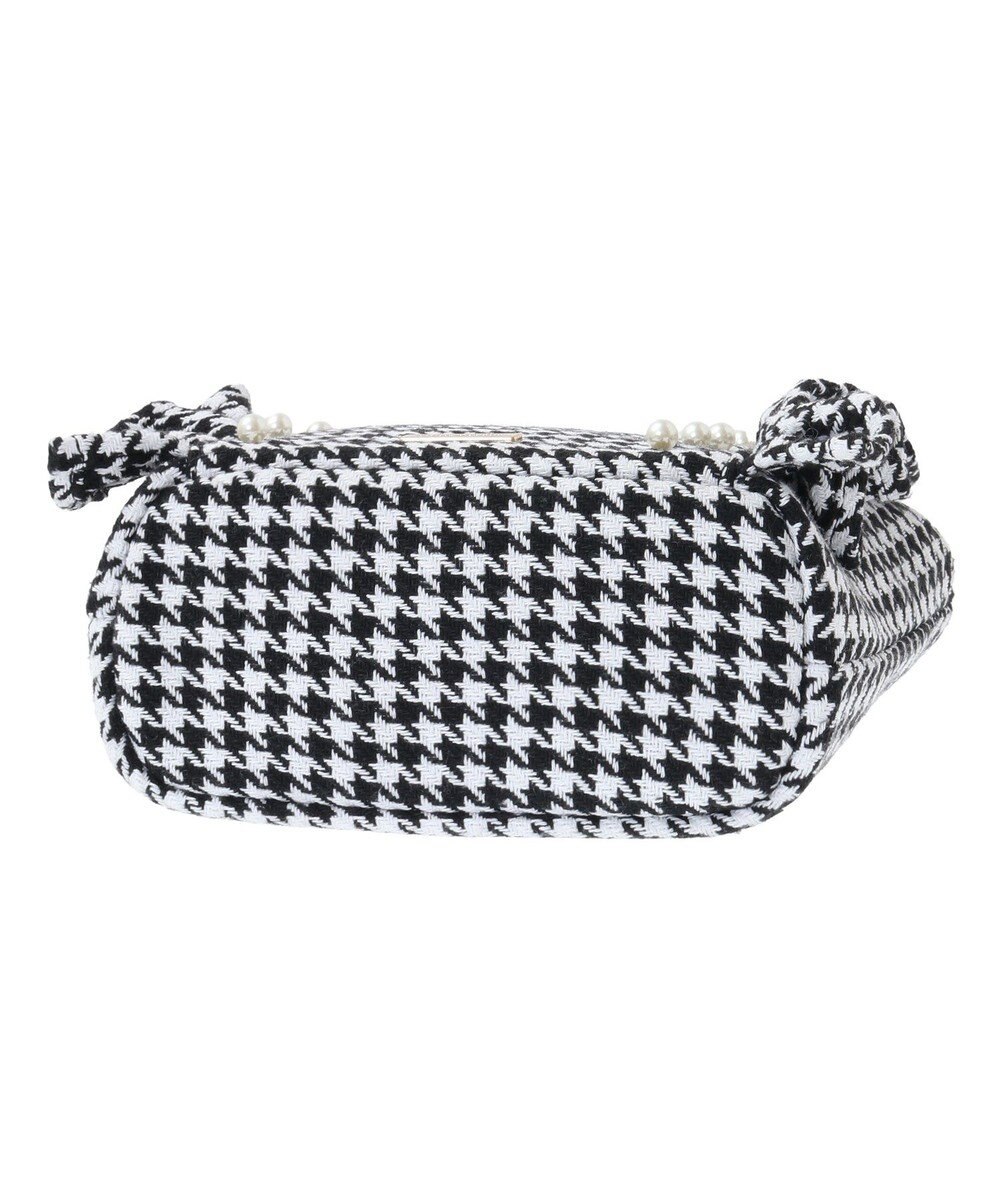 Maison de FLEUR 2Way千鳥柄フリルトートSバッグ 