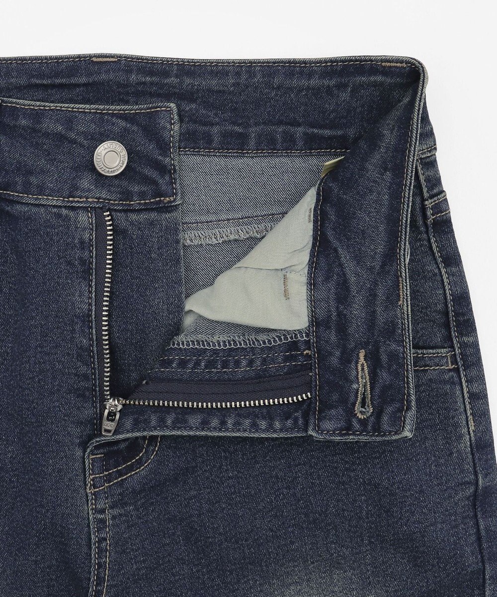 WEGO ギャザーデニムフレアパンツ 