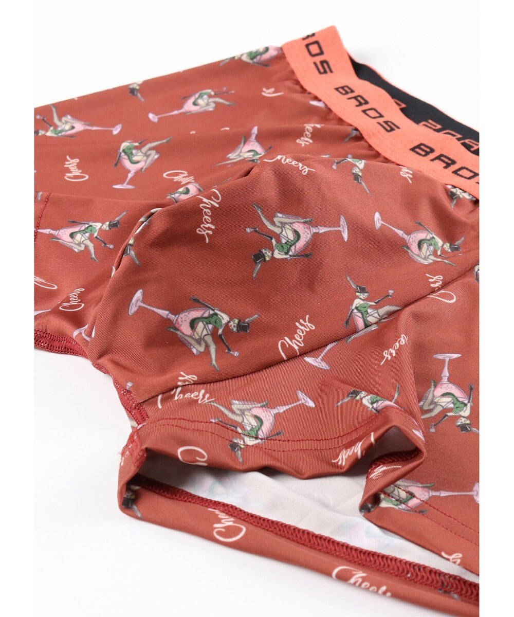 WACOAL MEN ボクサーパンツ【キモチ届けるパンツ】フロント快適設計 肌あたり軽減設計 前閉じ 下着 オリジナルメッセージカード付き GT3424 /ブロス バイ ワコールメン 