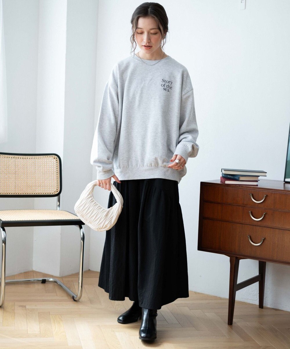 WEGO 【WEB限定】クルーネックプルオーバー 