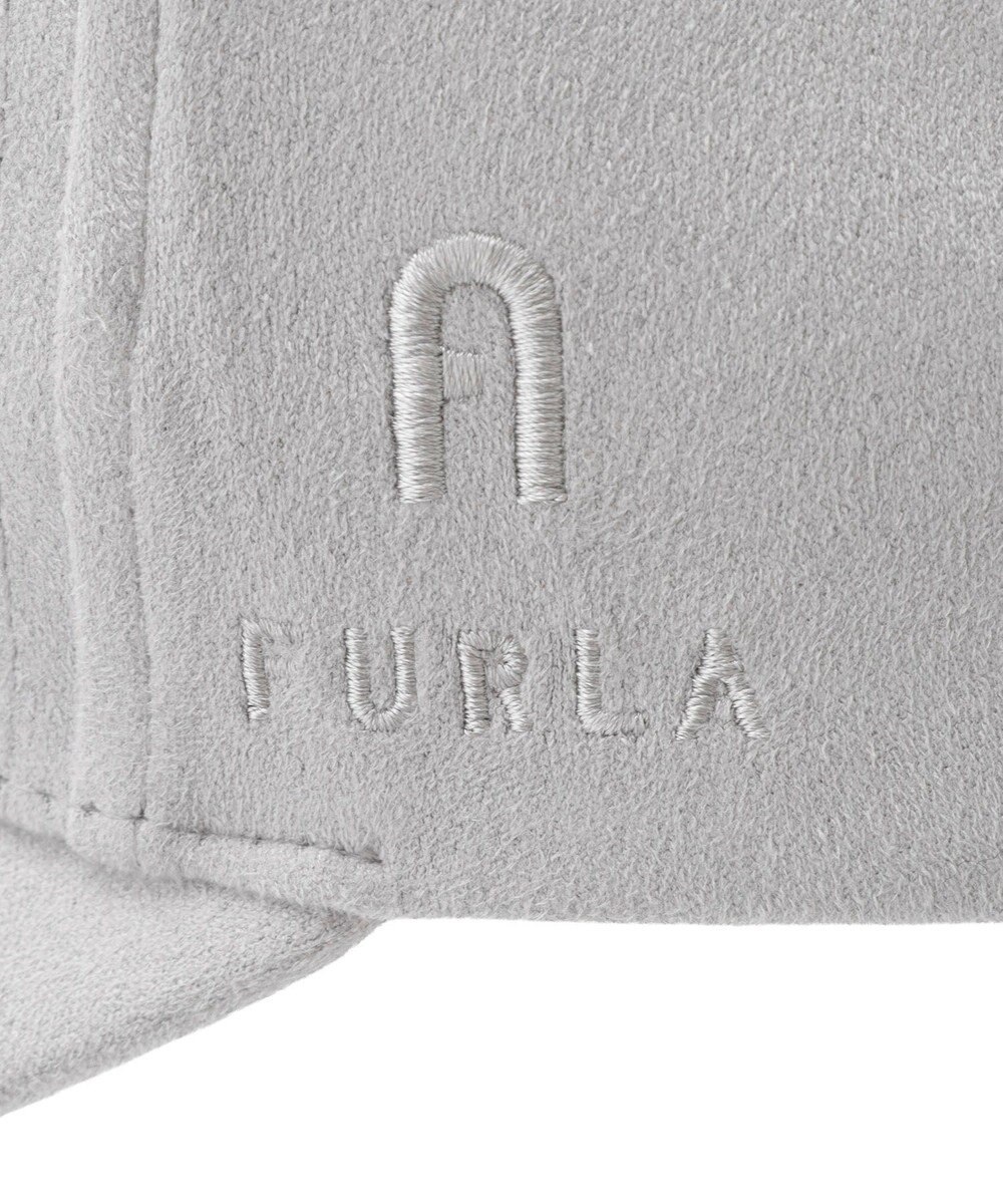 MOONBAT FURLA(フルラ)横刺繍スエード キャップ UVカット 