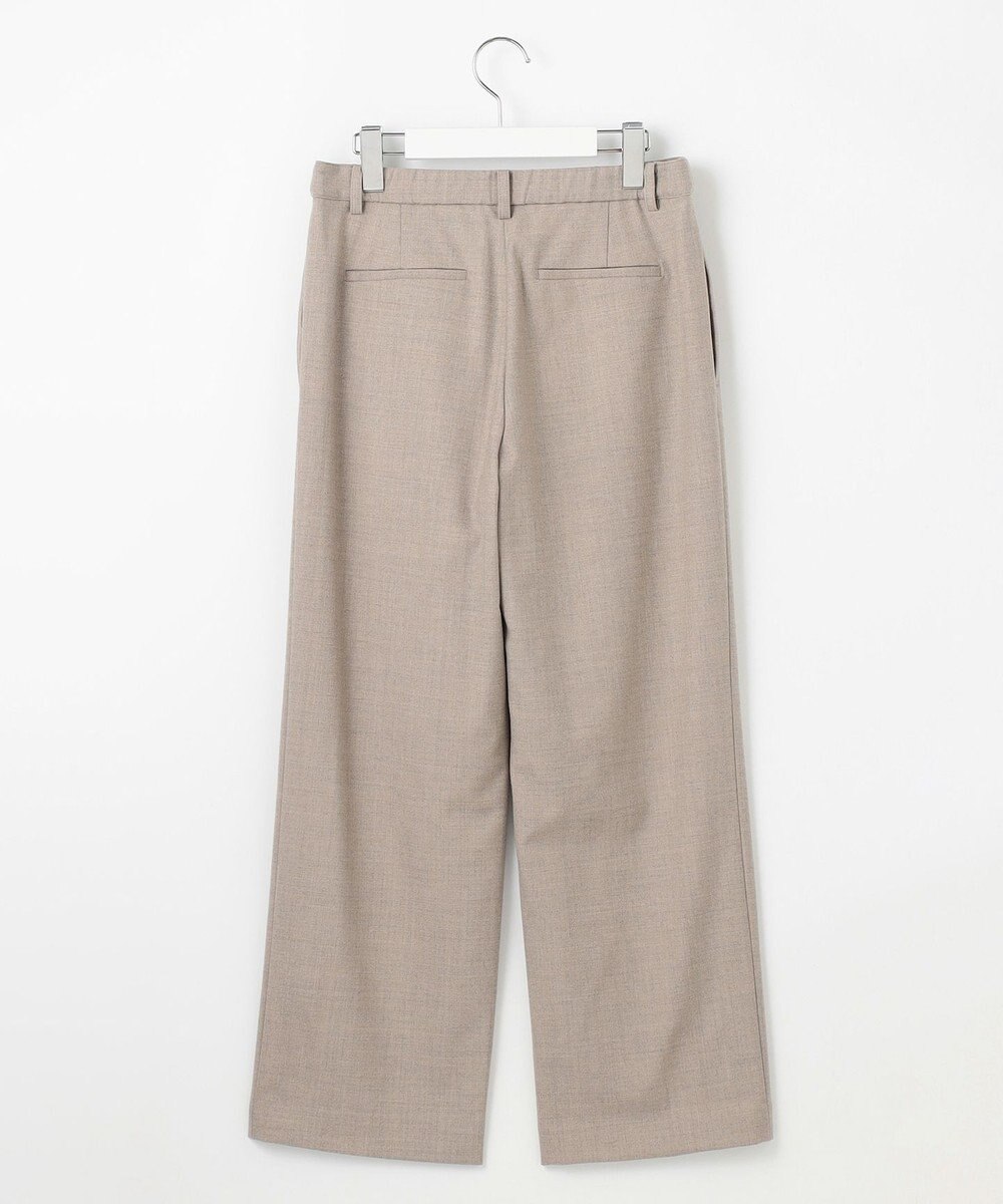 J.PRESS LADIES 【洗える】ANASTASIA milled セミワイド パンツ 