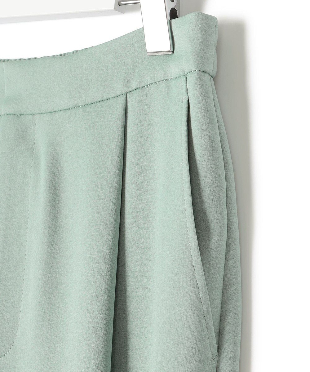 23区 S 【防シワ性/吸水速乾】ジョーゼットサテン ジョグパンツ 