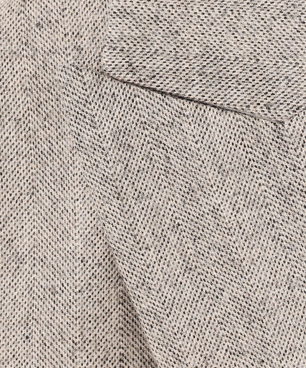 BEIGE， NATION / ウールヘリンボーンダブルジャケット 