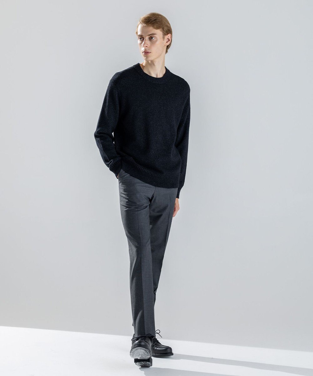 JOSEPH HOMME 【新素材】ペーパーウールミックス　クルーネックニット 